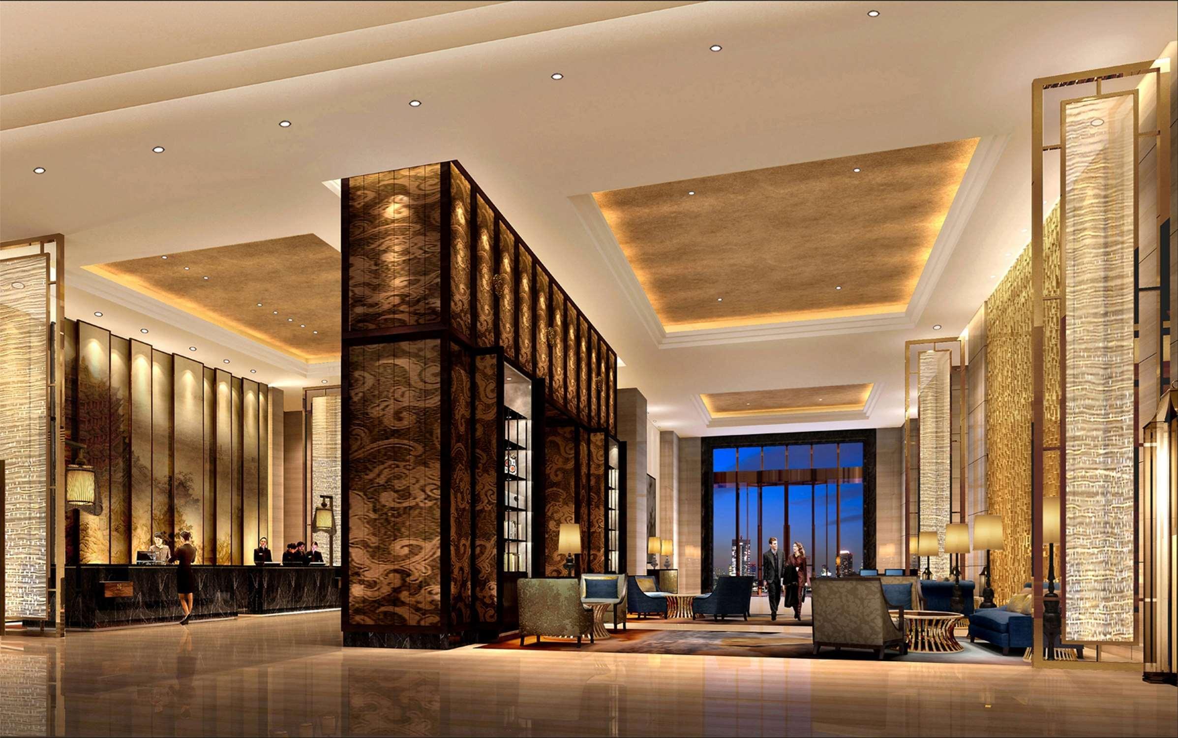 Hilton Wuhan Yangtze Riverside Exterior foto